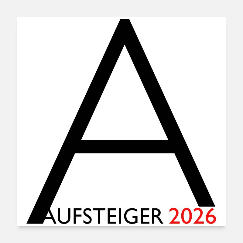 Promoted 2026 Promotion Poster 24" x 24" (60x60 cm)
