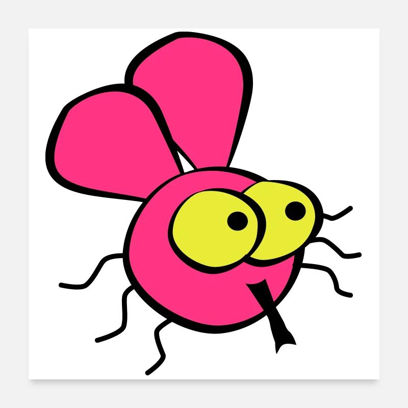 Fly Poster 24" x 24" (60x60 cm)