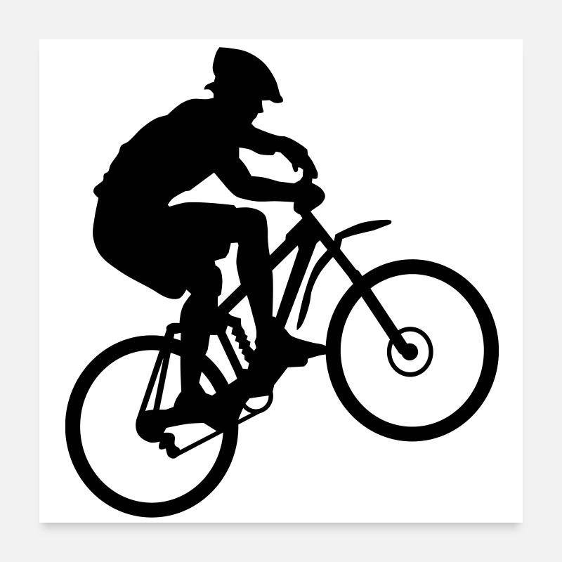Biker Poster 60x60 cm