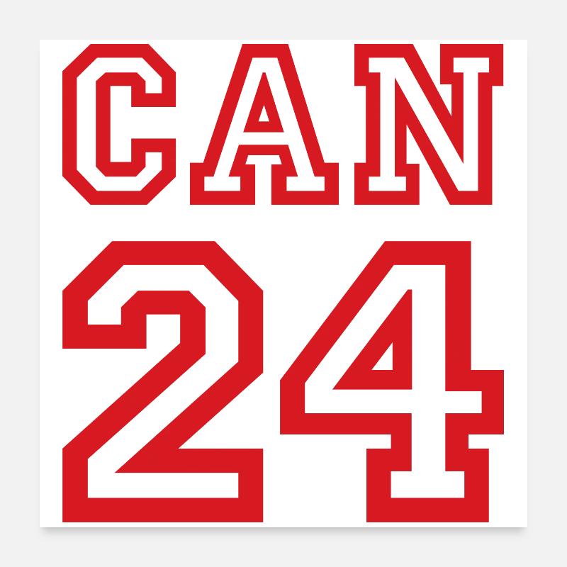 Canada Kanada Poster 60 x 60 cm