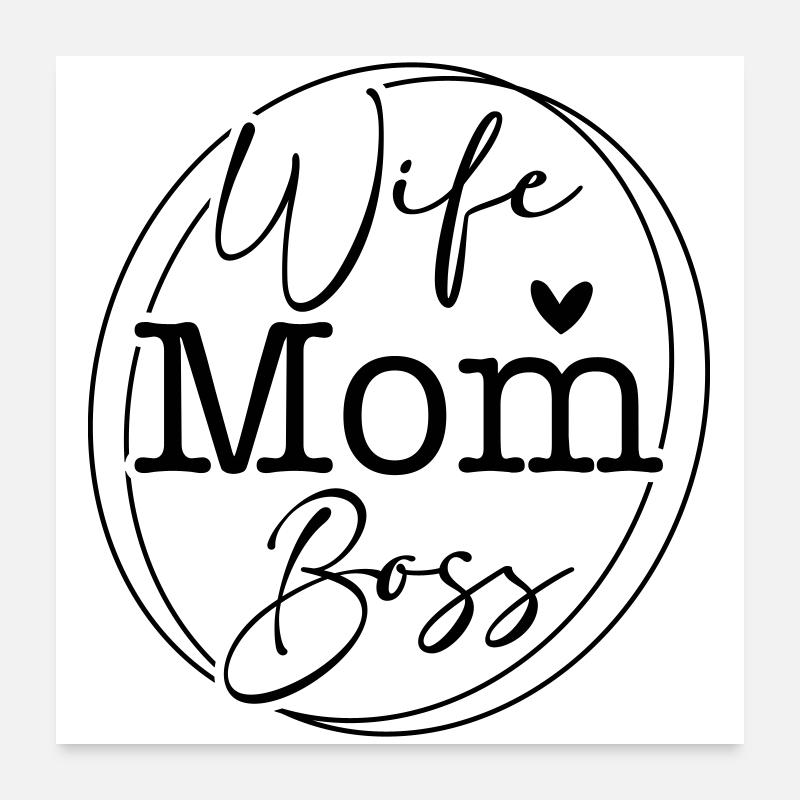 SVG – Épouse du Design de l’Empowerment Poster 60 x 60 cm