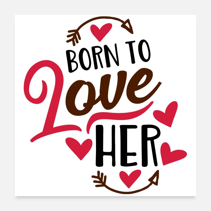 amour Poster 60 x 60 cm