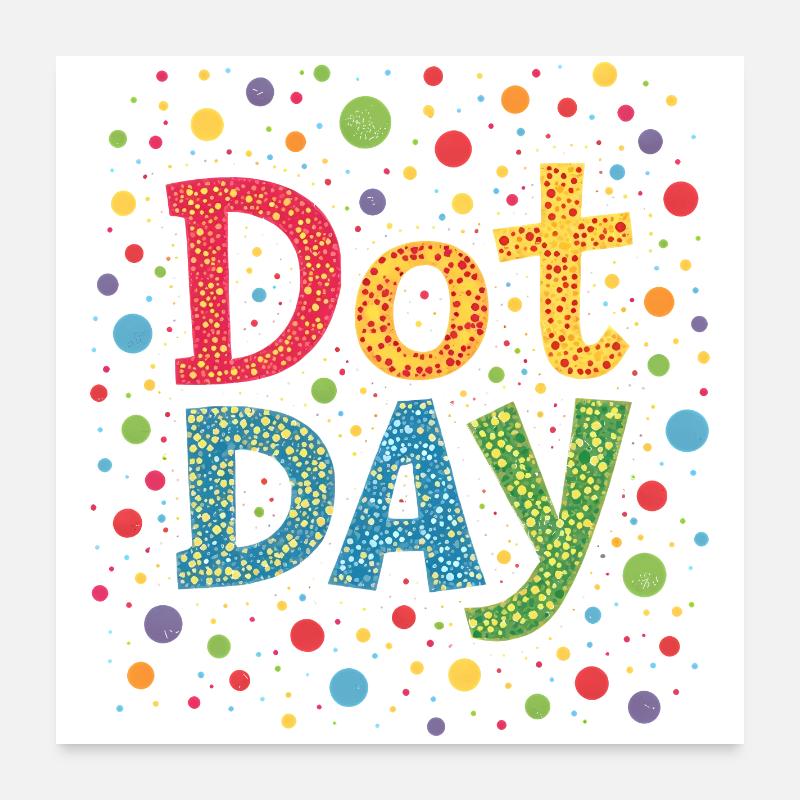 DOT-TAG Poster 60x60 cm