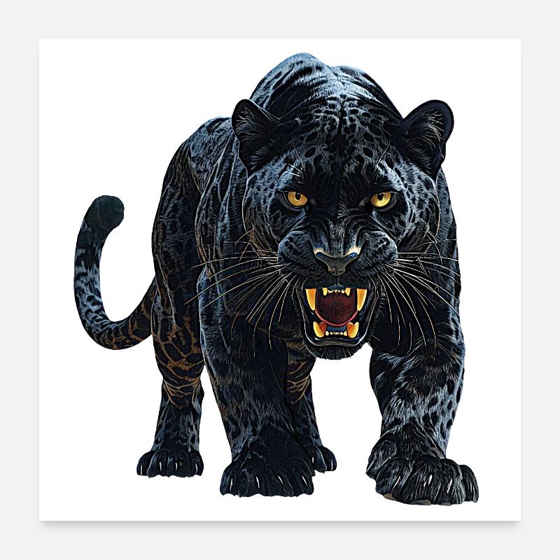 Panther Poster 60x60 cm