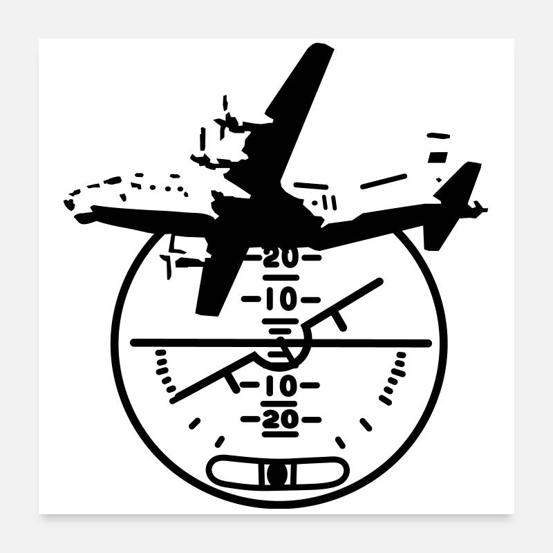 An-12 Poster 60x60 cm