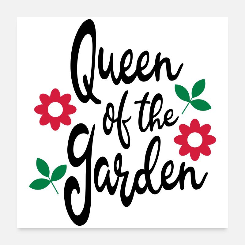 jardinier Poster 60 x 60 cm