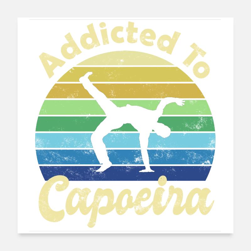 Capoeira Poster 24" x 24" (60x60 cm)