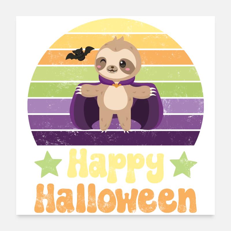 Halloween Vampir Dracula Poster 60x60 cm