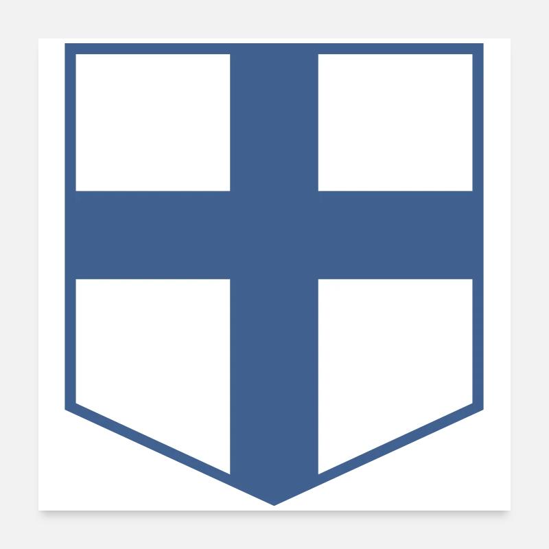 Finlande Poster 60 x 60 cm