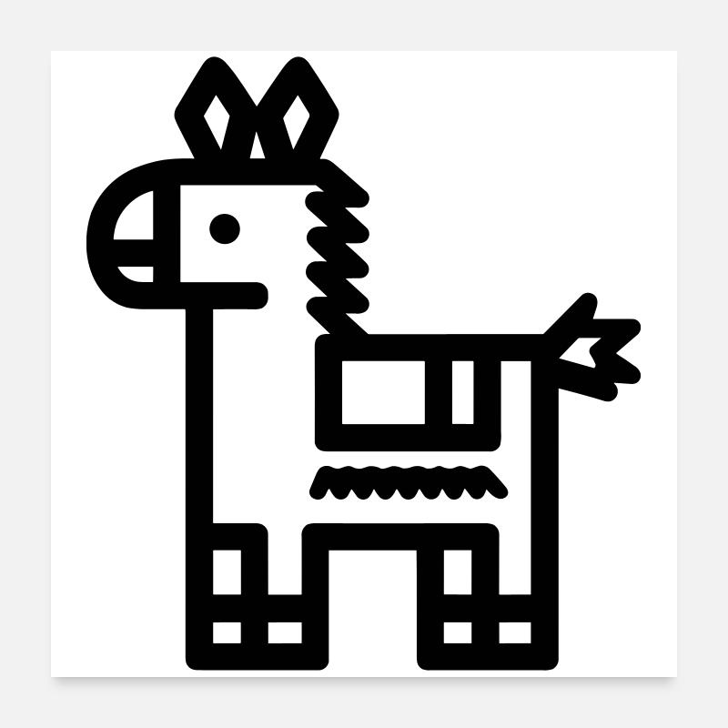 Pinata Poster 24" x 24" (60x60 cm)