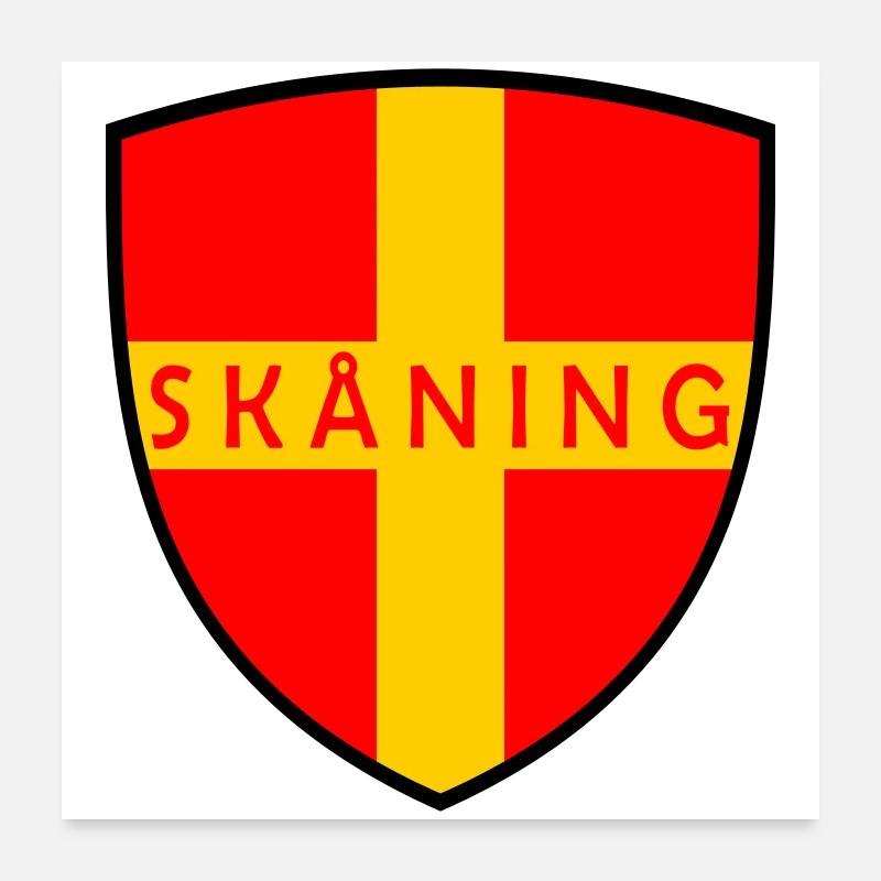 Scanie Poster 60 x 60 cm