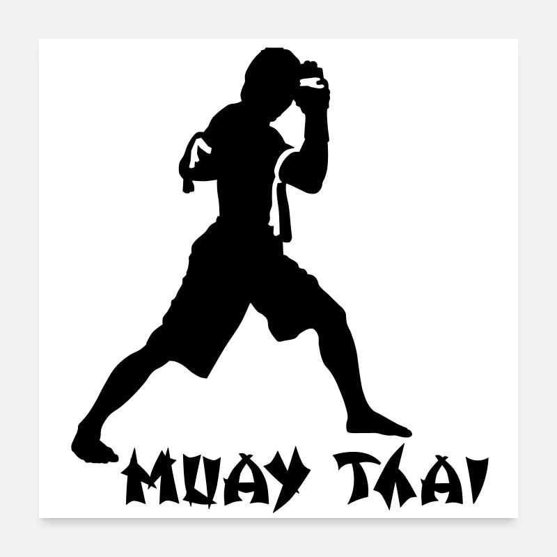 kickboxing_1 Poster 24" x 24" (60x60 cm)