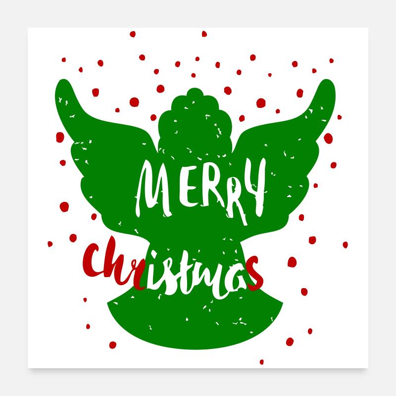 Ange Joyeux Noël Poster 60 x 60 cm