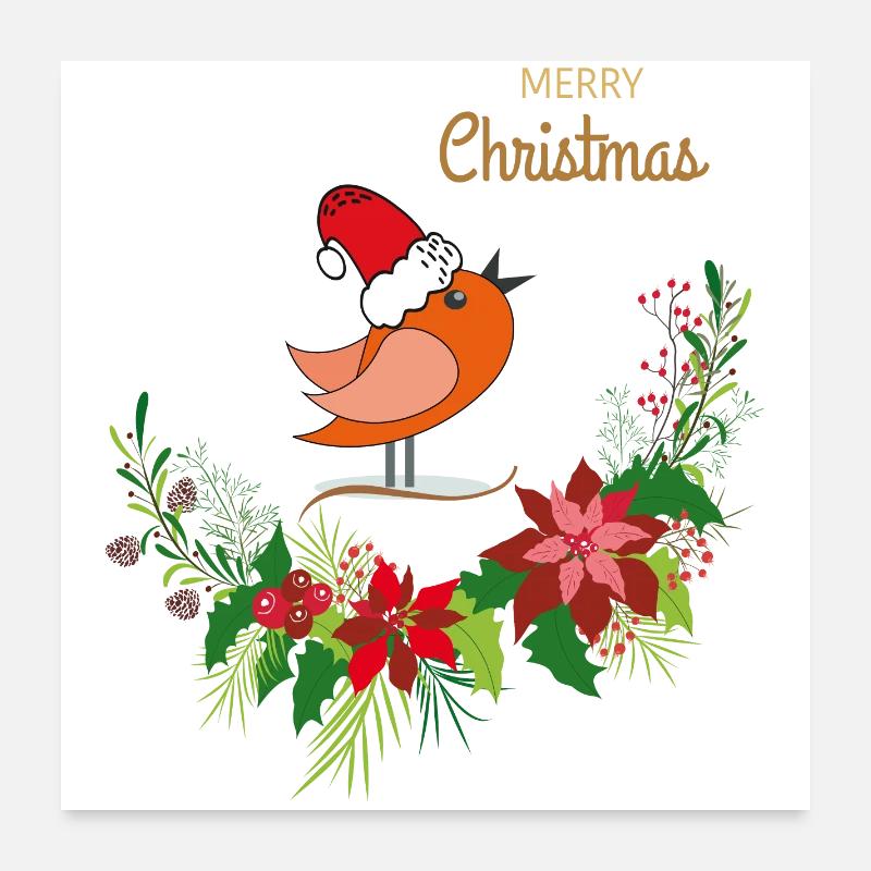 Joyeux Noël Poster 60 x 60 cm