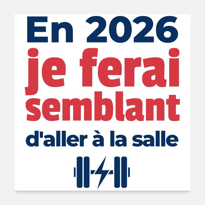 Year-end resolution Poster 24" x 24" (60x60 cm)