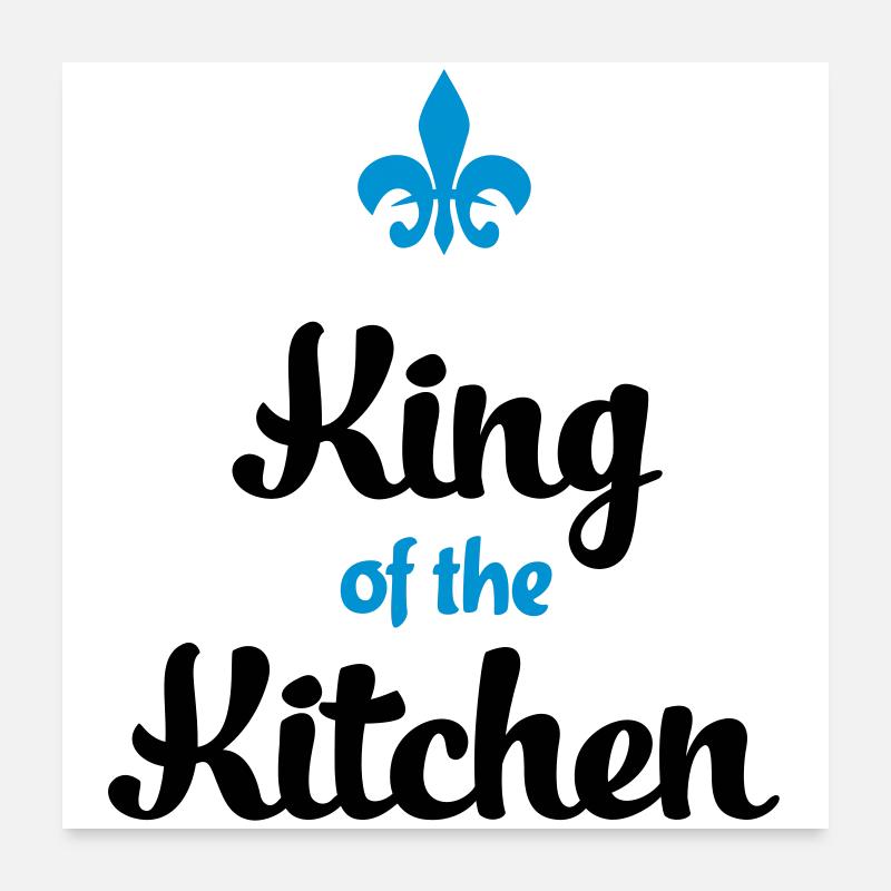 Kochen Poster 60x60 cm