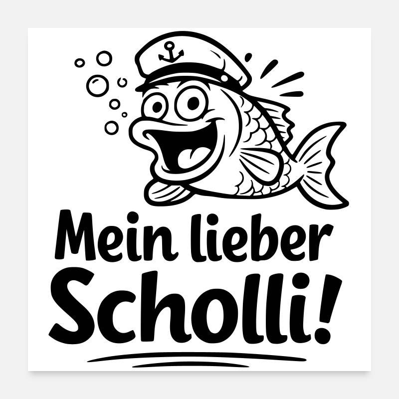 Ma chère Scholli Poster 60 x 60 cm