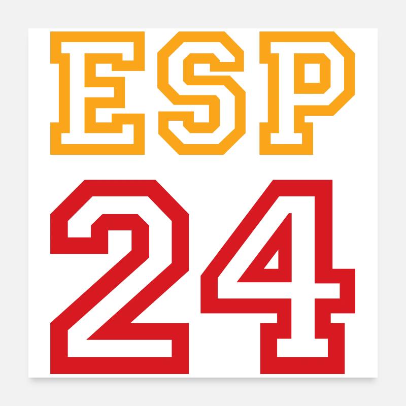 Espagne España Espagnol Poster 60 x 60 cm