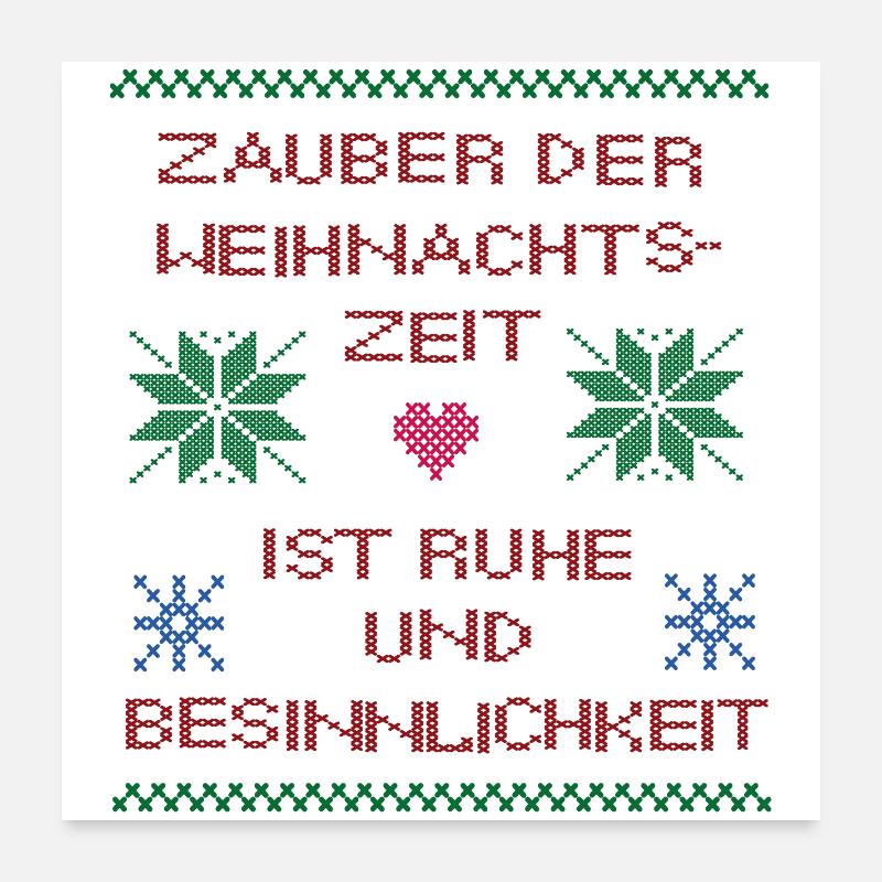 Noël Noël laid Poster 60 x 60 cm