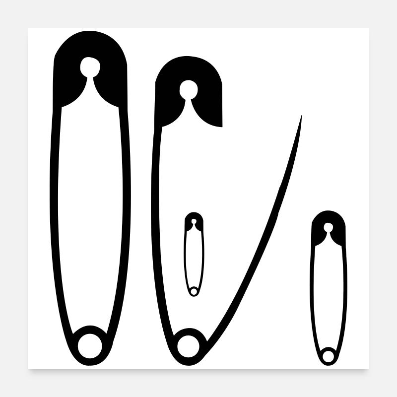 Schwanger mit 2. Kind Poster 60x60 cm