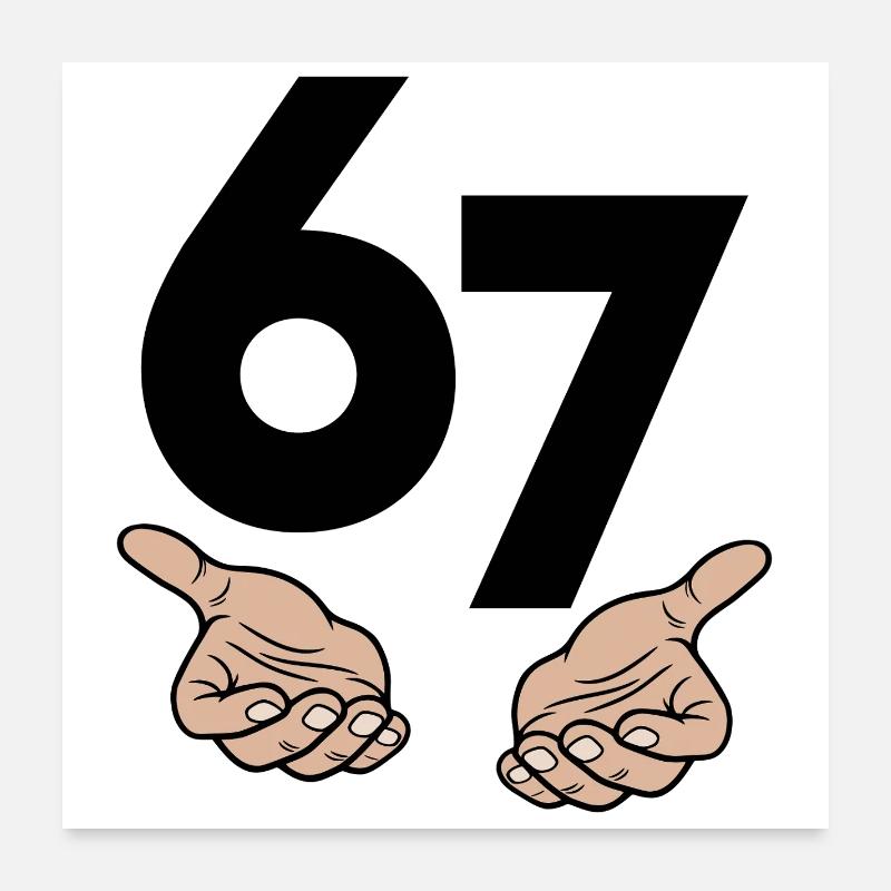 67_Black Poster 60x60 cm