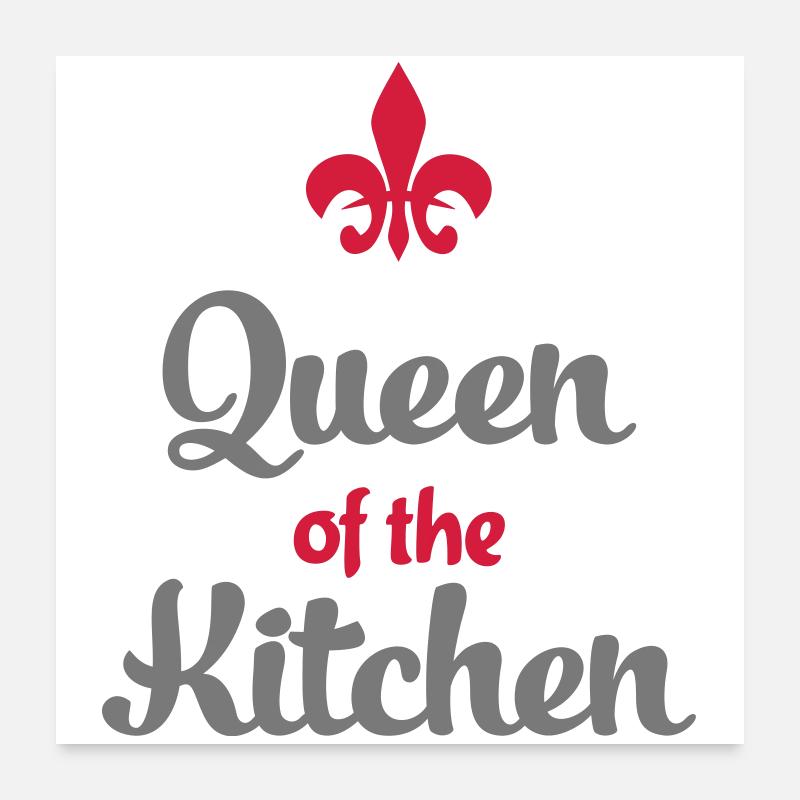 Kochen Poster 60x60 cm