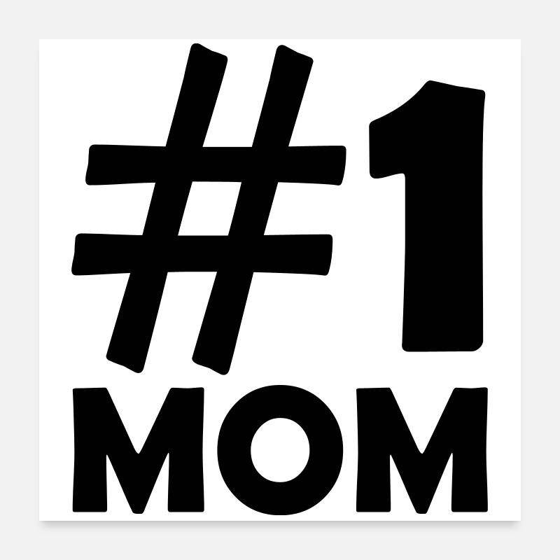 #1 Maman Poster 60 x 60 cm