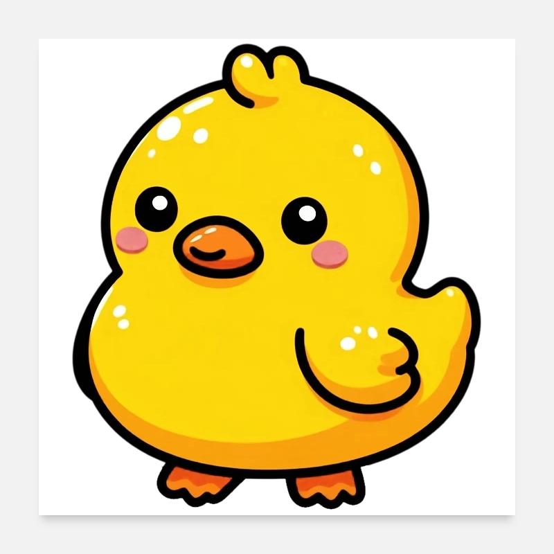 Duckling Duck Duck Duck Poster 24" x 24" (60x60 cm)