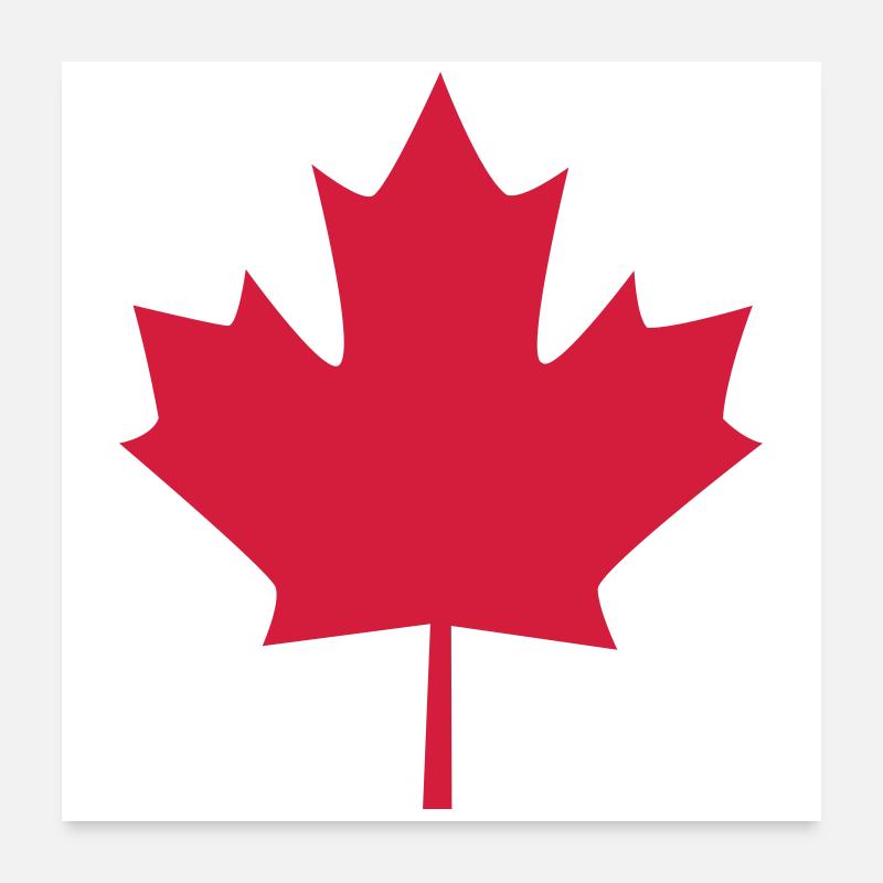 Quitte le Canada Poster 60 x 60 cm