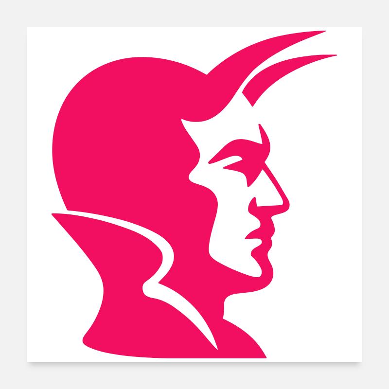 Devil Pop Art Poster 24" x 24" (60x60 cm)