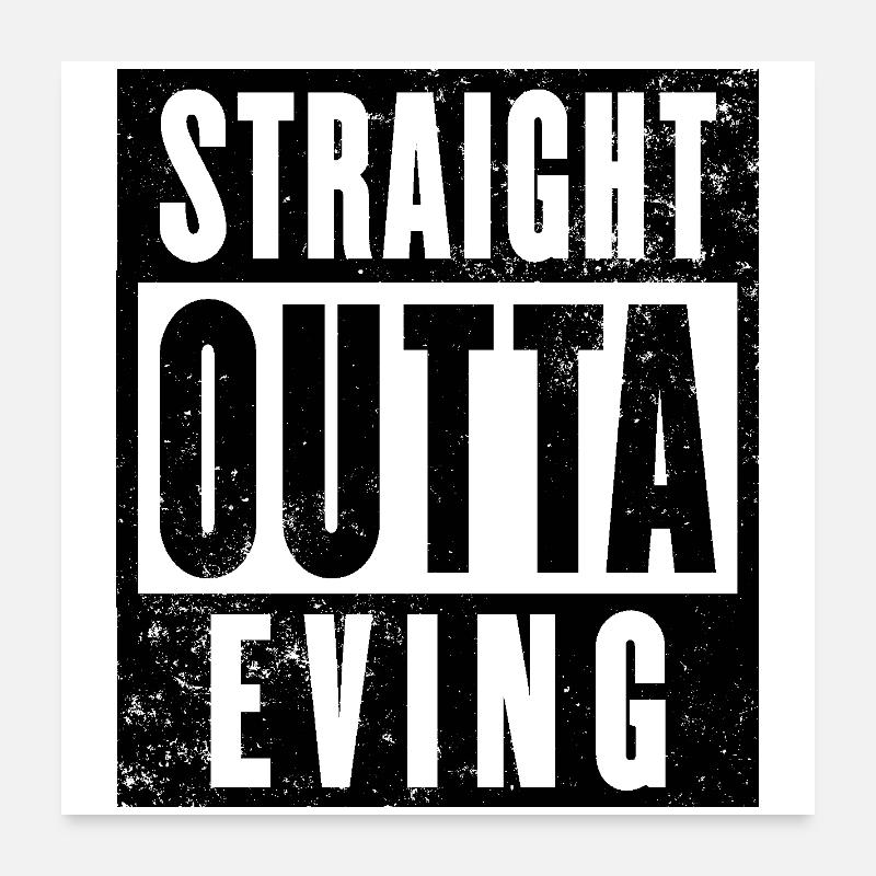 Eving, Ruhrgebiet, Ruhrpott, echter Evinger Poster 60x60 cm