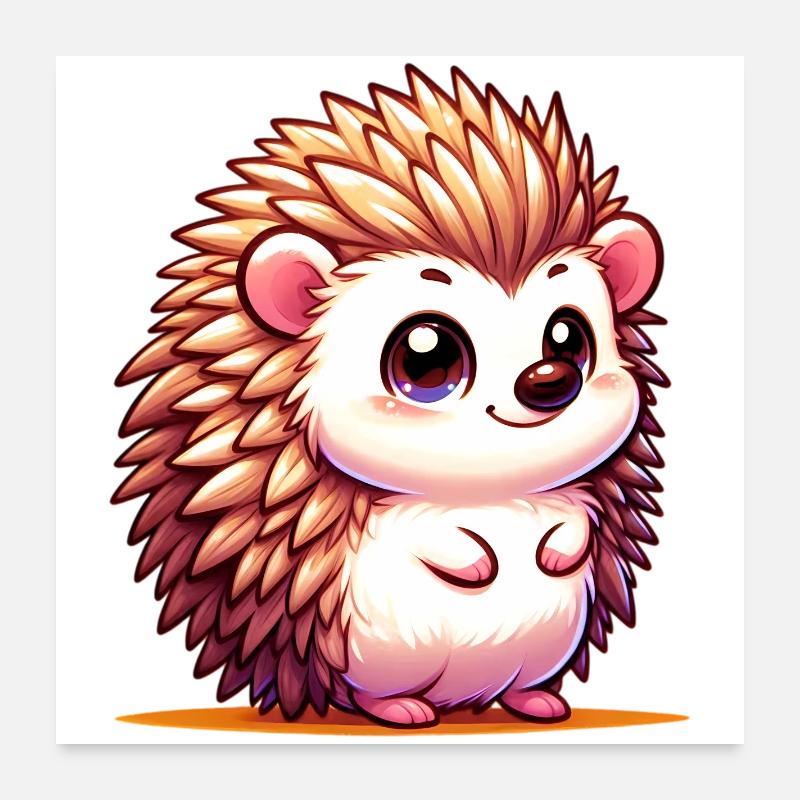 Igel Poster 60x60 cm