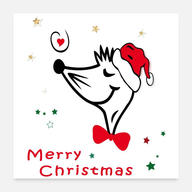 Christmas, merry christmas Poster 24" x 24" (60x60 cm)