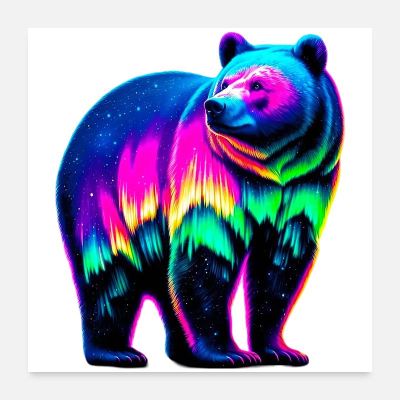Bär Poster 60x60 cm