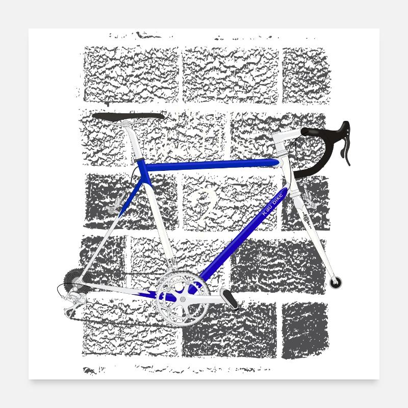 Je me sens tellement sans roues Poster 60 x 60 cm