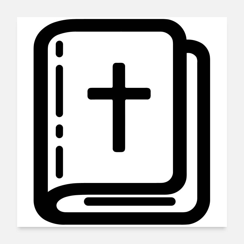 bible Poster 60 x 60 cm