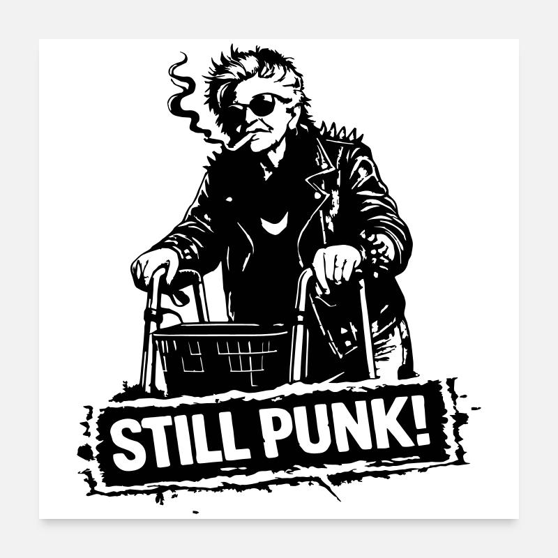 Stillpunk Poster 60 x 60 cm