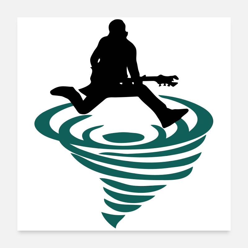 Emblème de la bascule Poster 60 x 60 cm