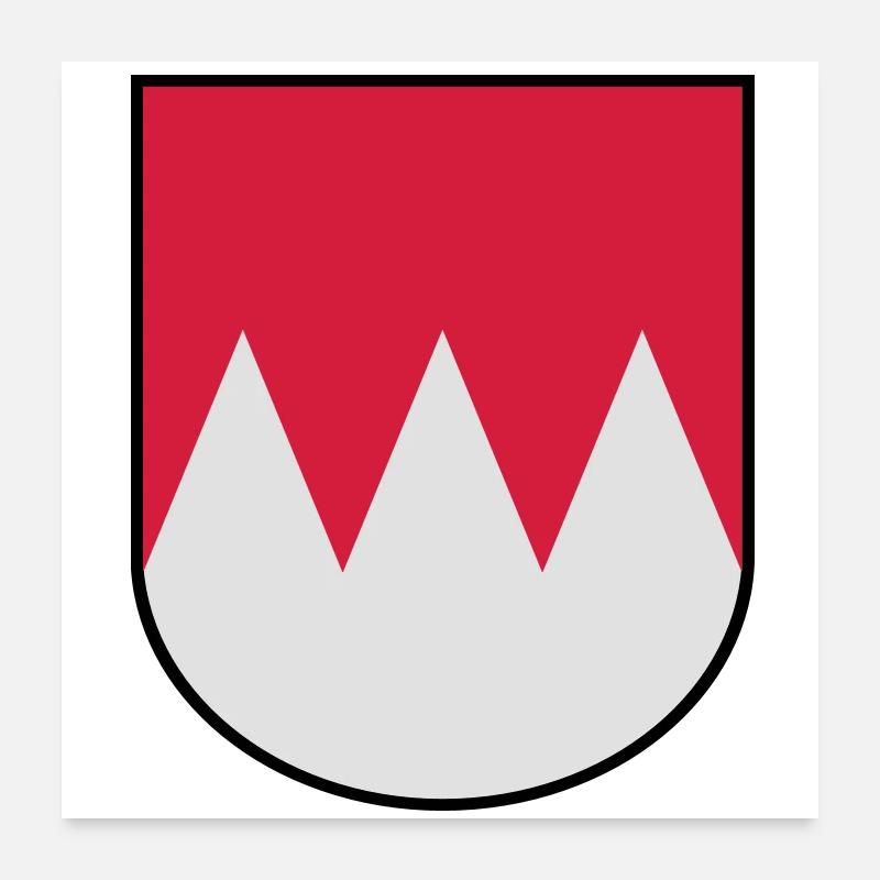 Franks Coat of Arms Poster 24" x 24" (60x60 cm)