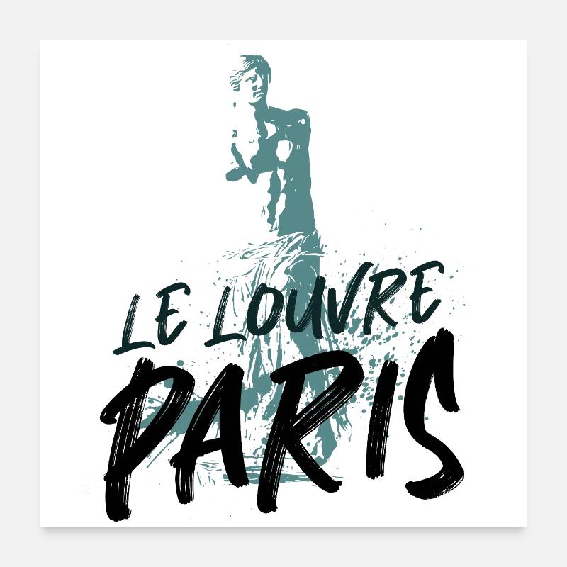 Paris, Louvre Classical Art Venus de Milo Poster 24" x 24" (60x60 cm)