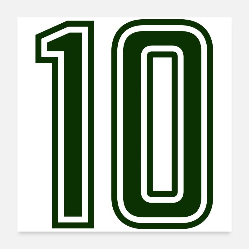 10 Poster 60 x 60 cm