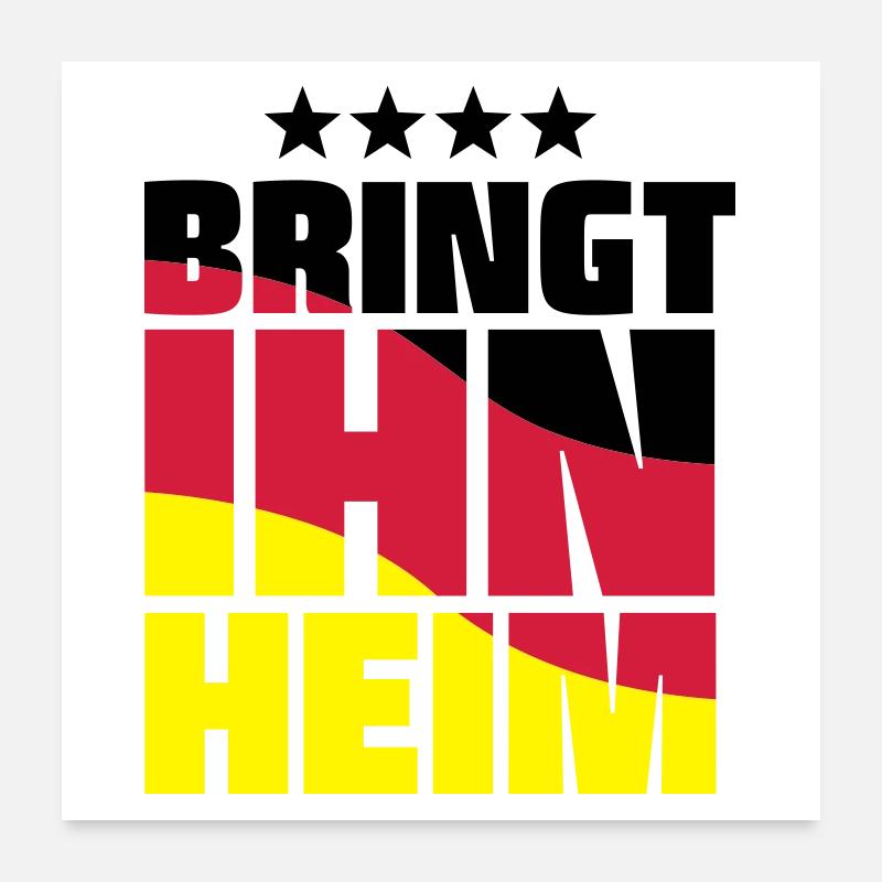 bring him home! World Cup trophy Poster 24" x 24" (60x60 cm)