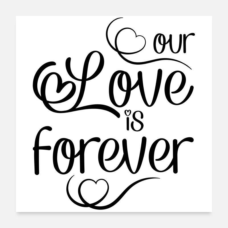 Love Poster 60x60 cm