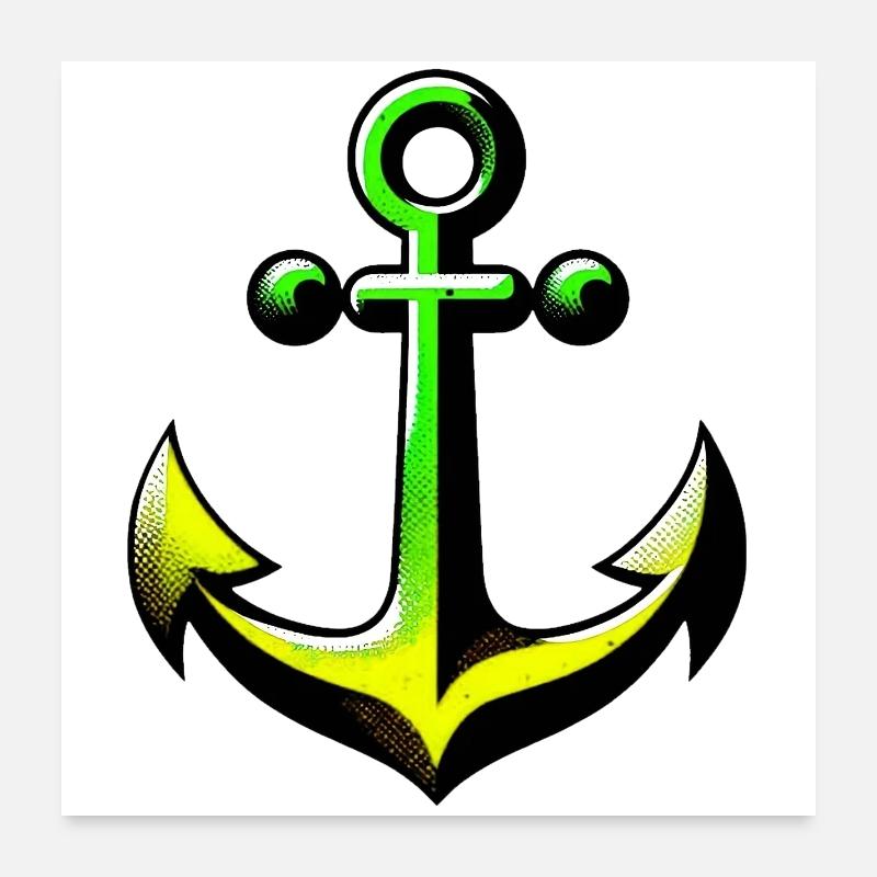 An Anchor Poster 24" x 24" (60x60 cm)