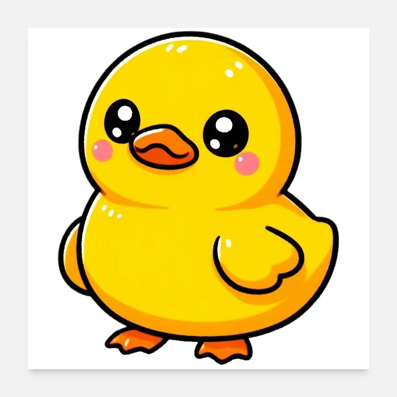 Duckling Duck Duck Duck Poster 24" x 24" (60x60 cm)
