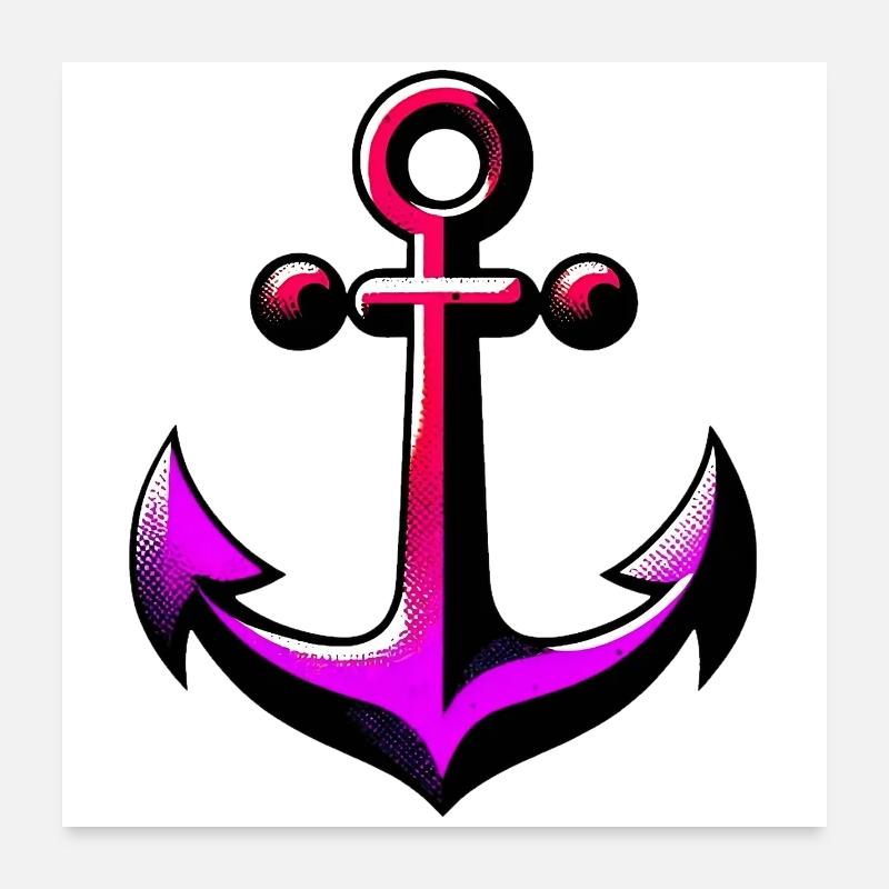 An Anchor Poster 24" x 24" (60x60 cm)