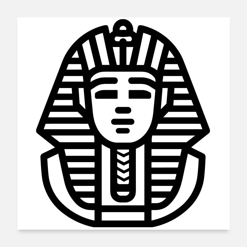 pharaoh Poster 24" x 24" (60x60 cm)