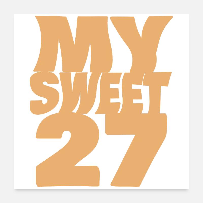 Suess 27 Poster 60x60 cm