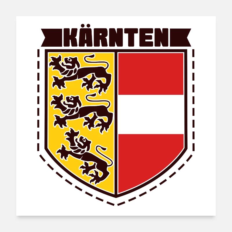 Carinthia - Austria Poster 24" x 24" (60x60 cm)