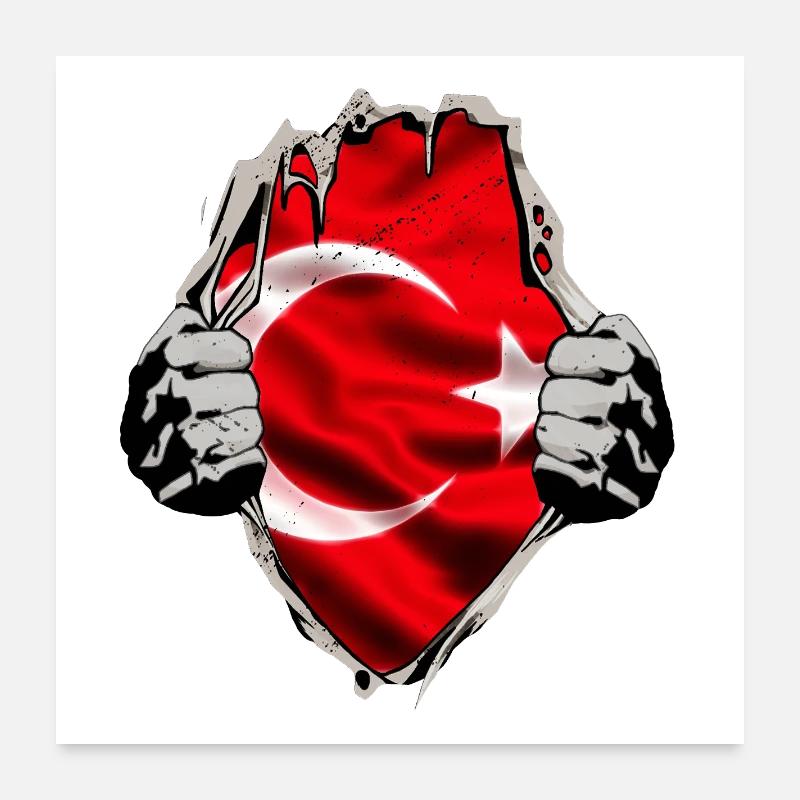 Turkey Poster 24" x 24" (60x60 cm)